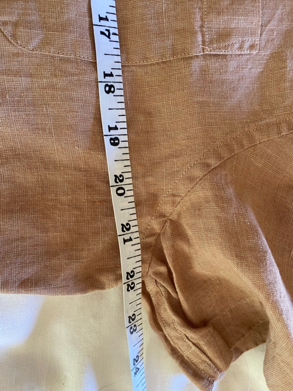 Taylor Stitch Casual Tan Button Down Shirt - Picture 7 of 7